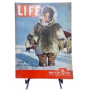 Life Magazine March 24 1947 Going Beyond The Arctic Circle